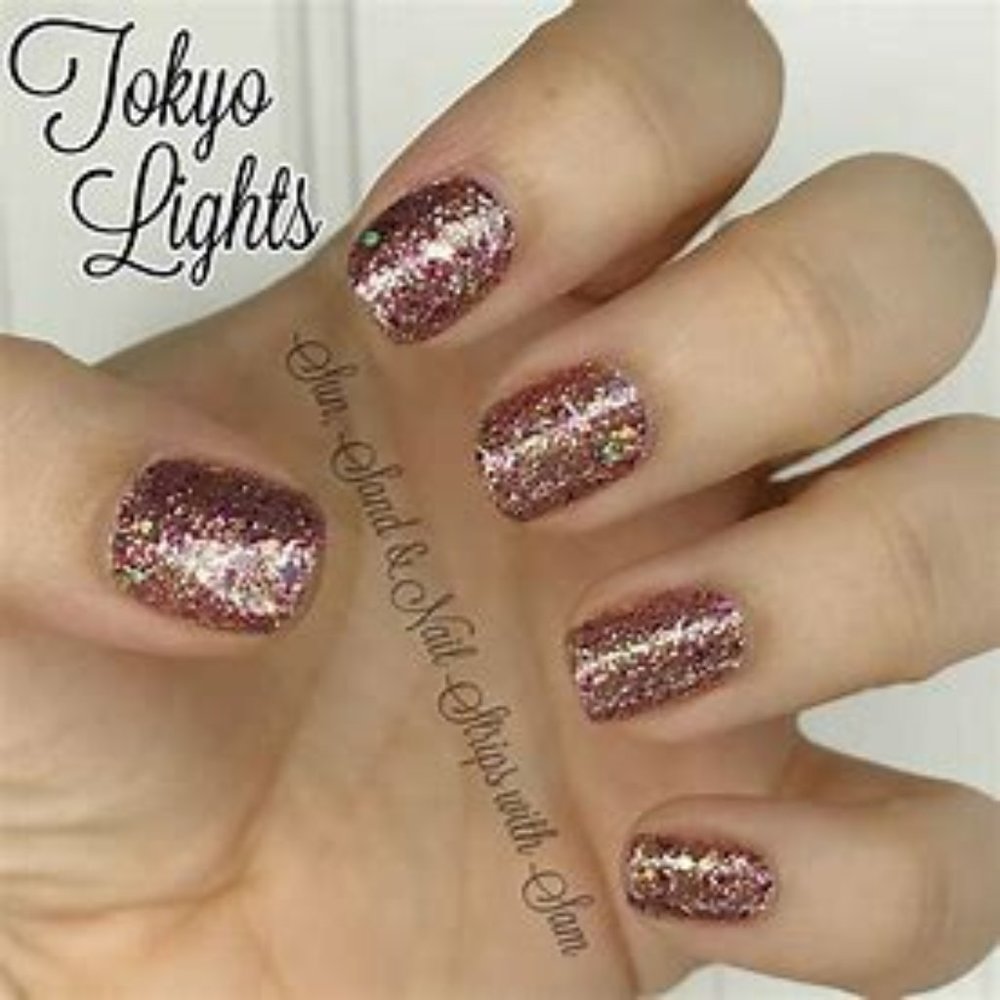 Color Street Tokyo Lights nail strip set-hard to find retired set